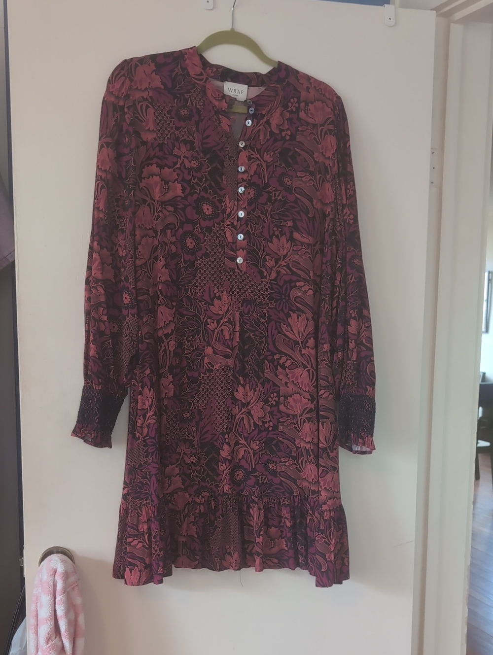 Wrap Midi Dress